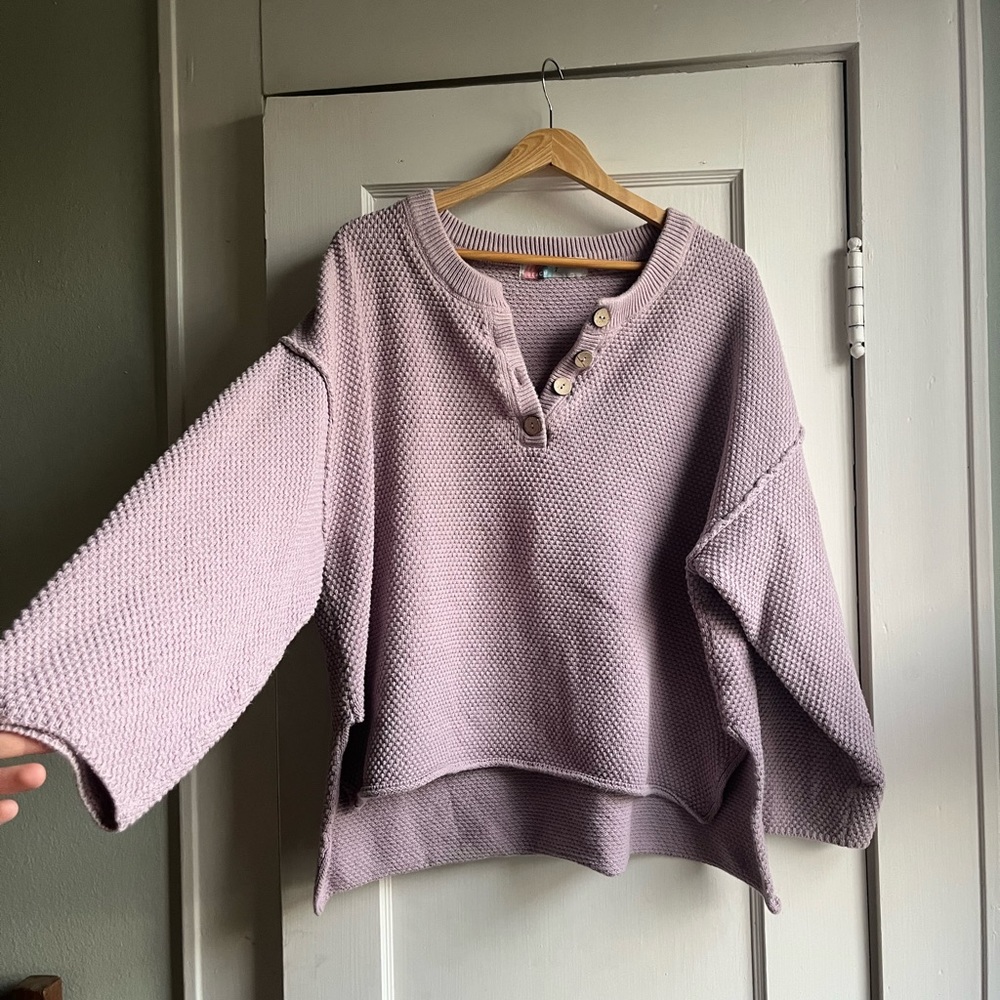 FP Hailee lavender sweater